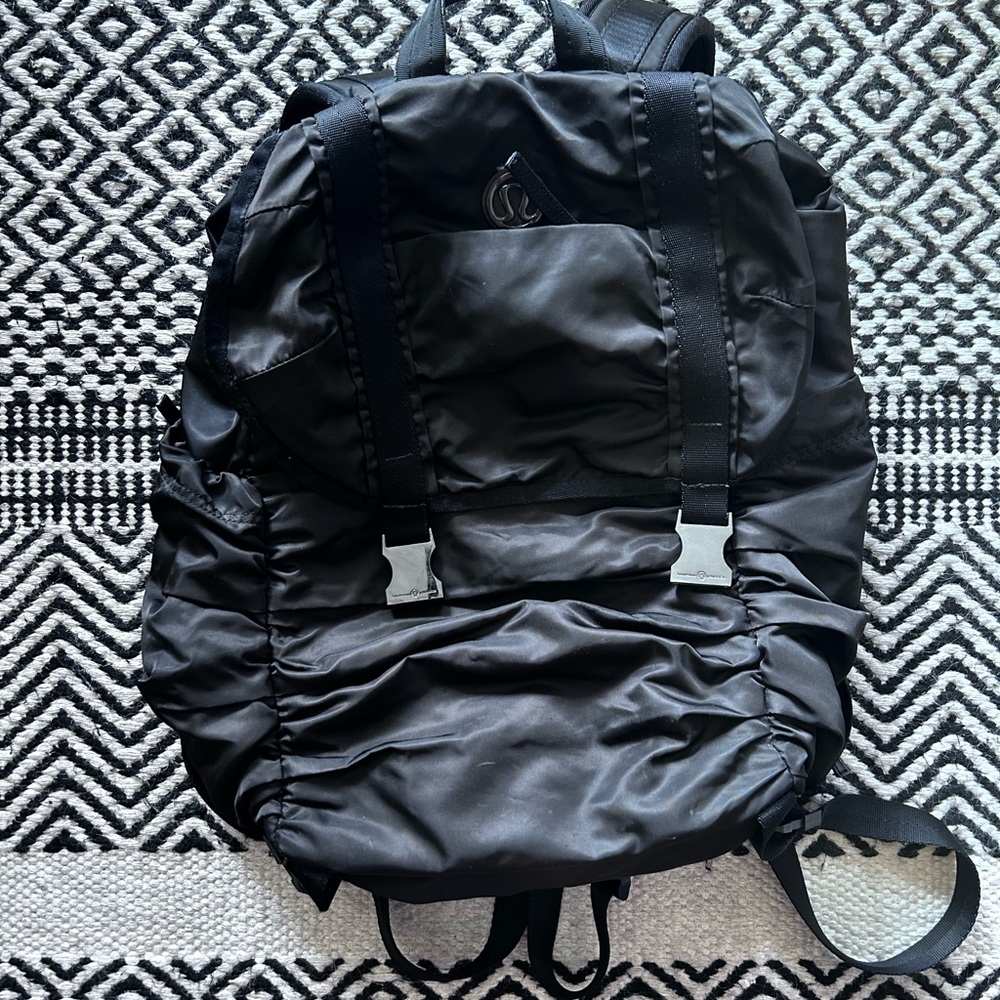 Lululemon Athletica Black Backpack
